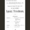 Concert d'Ignaz Friedman donné à Vienne, le 13-12-1904 à la salle Bösendorfer.