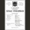 Cinquième concert donné à Vienne par Ignaz Friedman le 27 avril 1925.