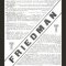 Quelques critiques des concerts de Friedman, de 1905 à 1910.