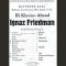 Troisième concert donné par Ignaz Friedman à Berlin, le 28 janvier 1920.